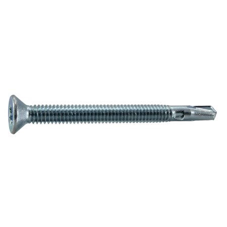 Saberdrive Self-Drilling Screw, #12 x 2-1/2 in, Zinc Plated Steel Torx Drive, 53 PK 52596